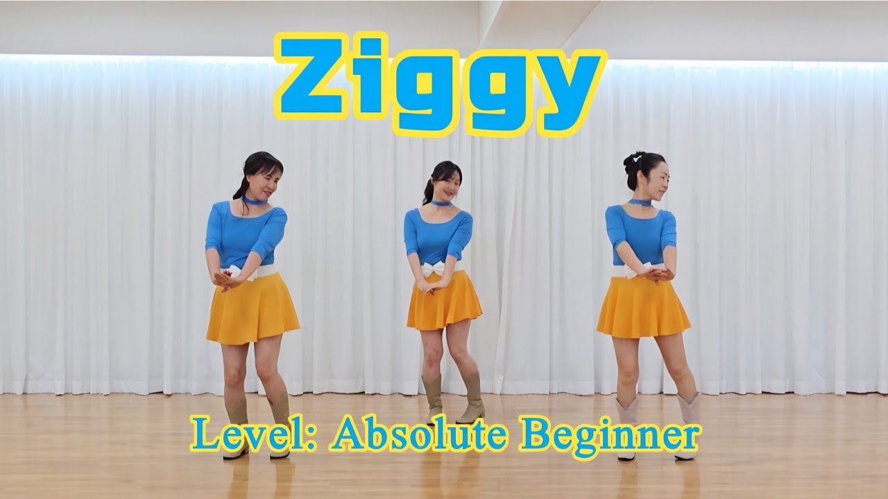 Ziggy Linedance | Absolute Beginner | Choreo: Gary Lafferty (UK)