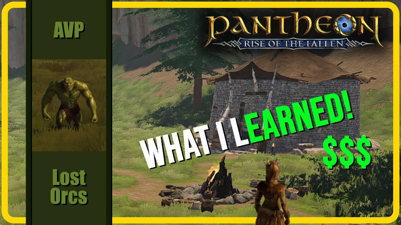 Pantheon Rise of the Fallen - Lost Orcs XP Farm in AVP   #gameplay #monk #mmorpg