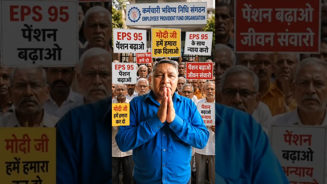 EPS-95 Pensioners Latest News Today | Commander Ashok Rawat Demands ₹7500 + DA Pension Increase