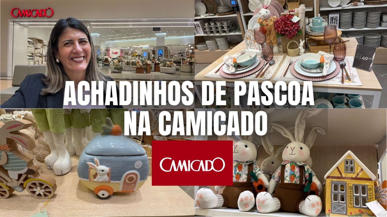 🐰 CAMICADO 2026 | A PÁSCOA CHEGOU MAIS CEDO POR AQUI | Cupom: CRISBASTOS -  10% OFF 🐰