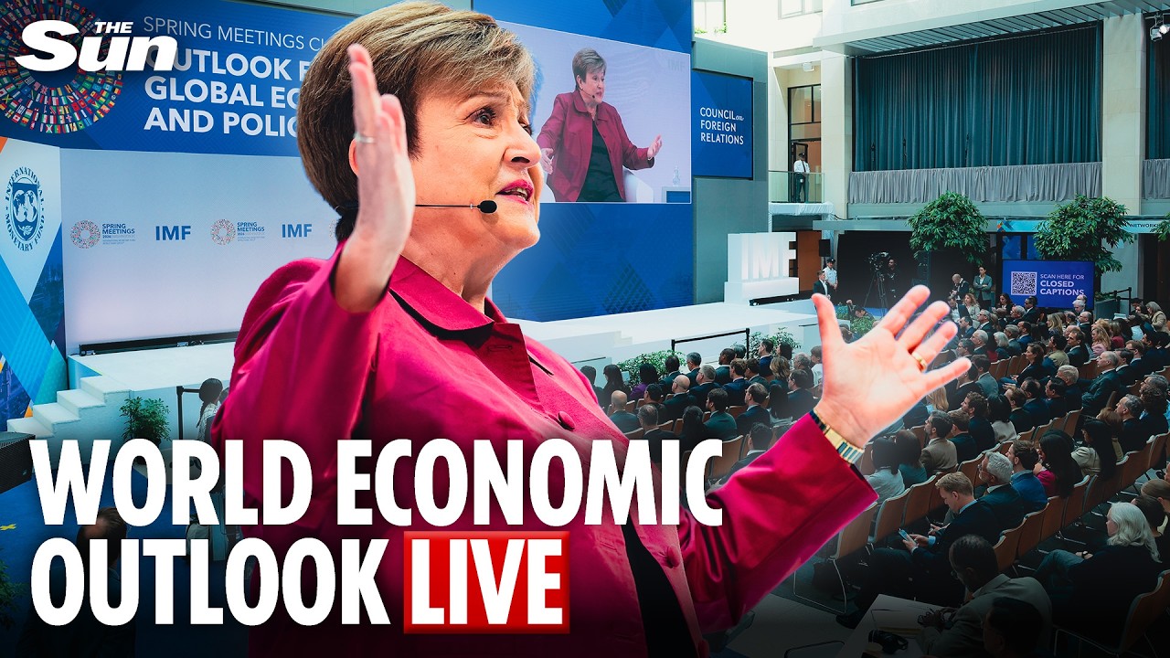 LIVE: IMF publishes World Economic Outlook report as Iran war hits global markets