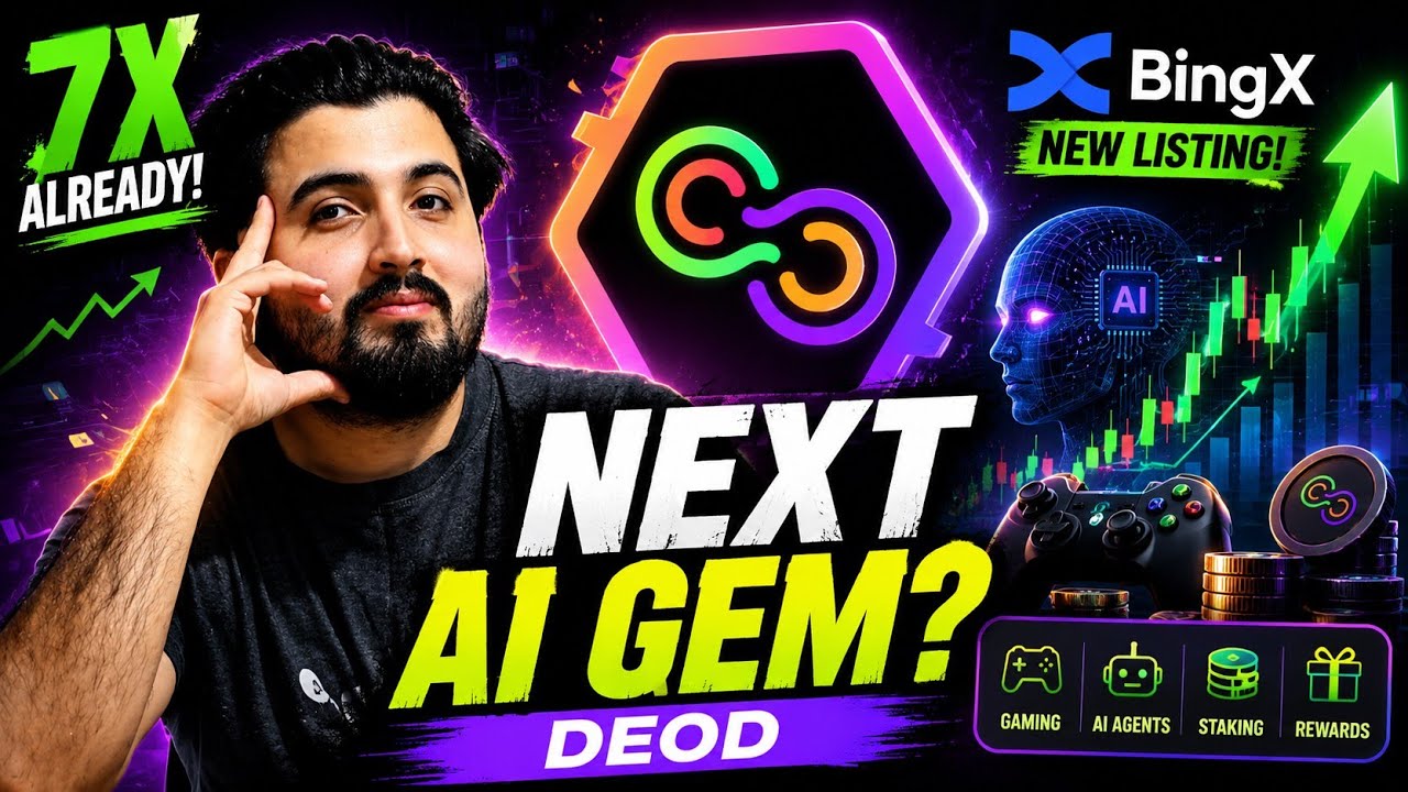 Этот AI-криптопроект уже вырос в 7 раз&hellip; Не поздно ли входить в DEOD?
