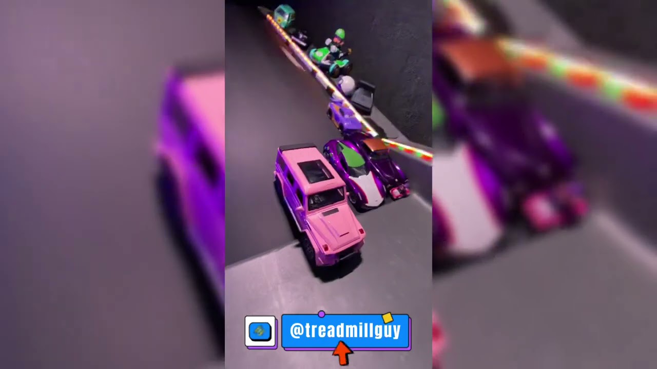 Best Color Races! Viral tiktok Treadmillguy compilation 🔥 Disney Car fast and furious and more!