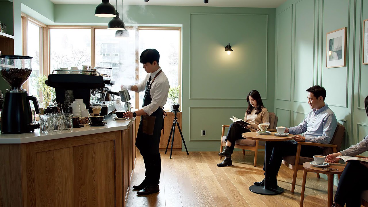 재즈로 채워진 차분한 봄 카페 ☕🌸🎵