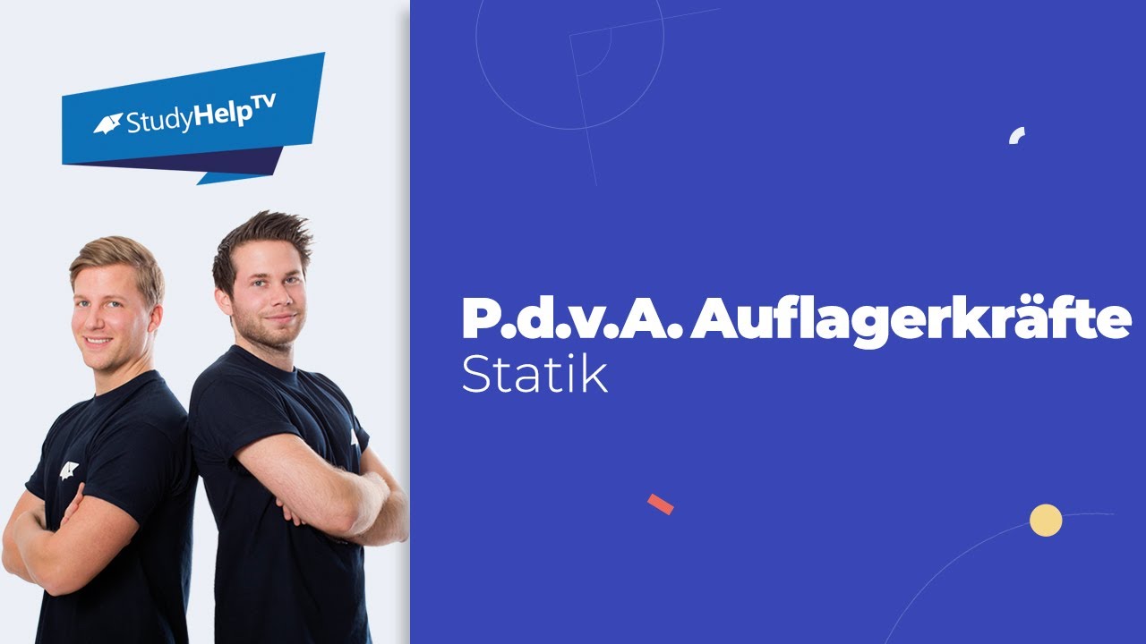 Prinzip der virtuellen Arbeit - Auflagerkräfte bestimmen [Technische Mechanik] |StudyHelp