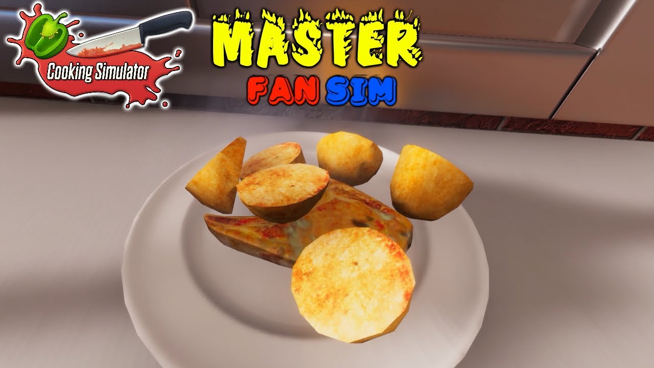 Polski Symulator Gotowania 👨&zwj;🍳 MASTER FanSim [#5] - KOTLET WIEPRZOWY Z PIECZONYMI ZIEMNIAKAMI