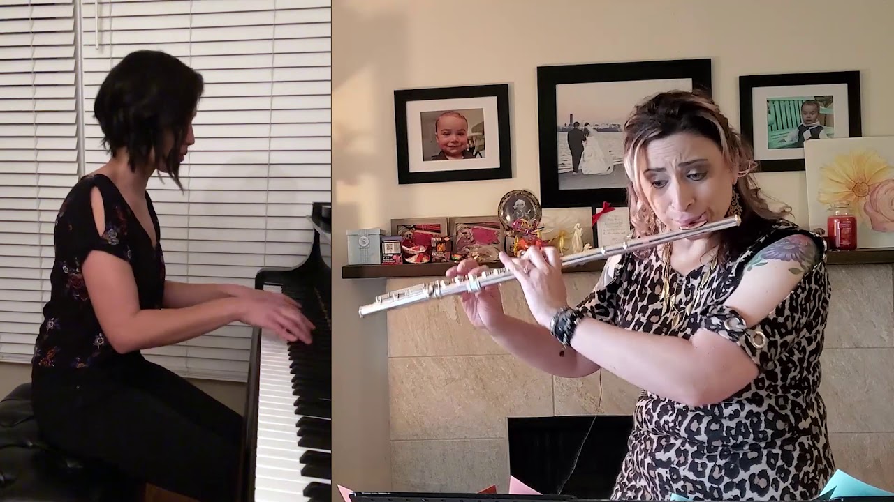 Dream On by Aerosmith (1973) for Flute and Piano during COVID-19 Pandemic 2020