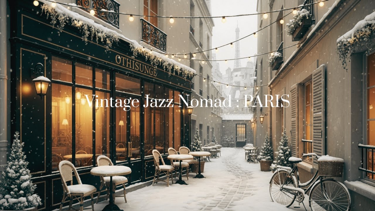 [playlist] Hidden Alley in Paris ,파리의 낯선 골목, #VintageJazz