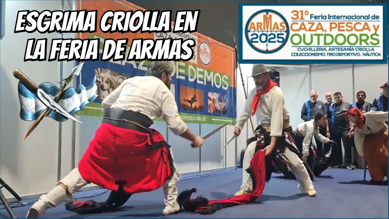 Esgrima Criolla en la Feria de Armas