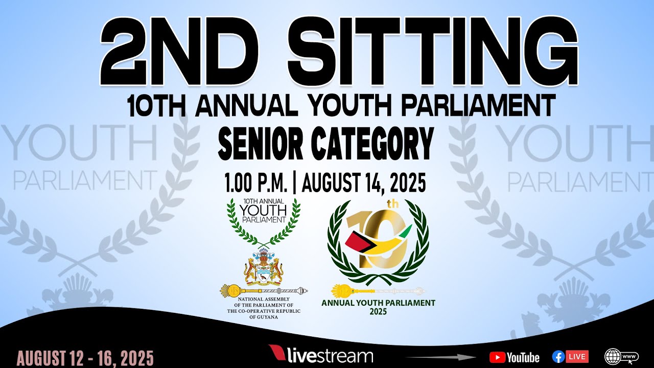2nd Sitting – 10th Annual Youth Parliament | Senior Category
