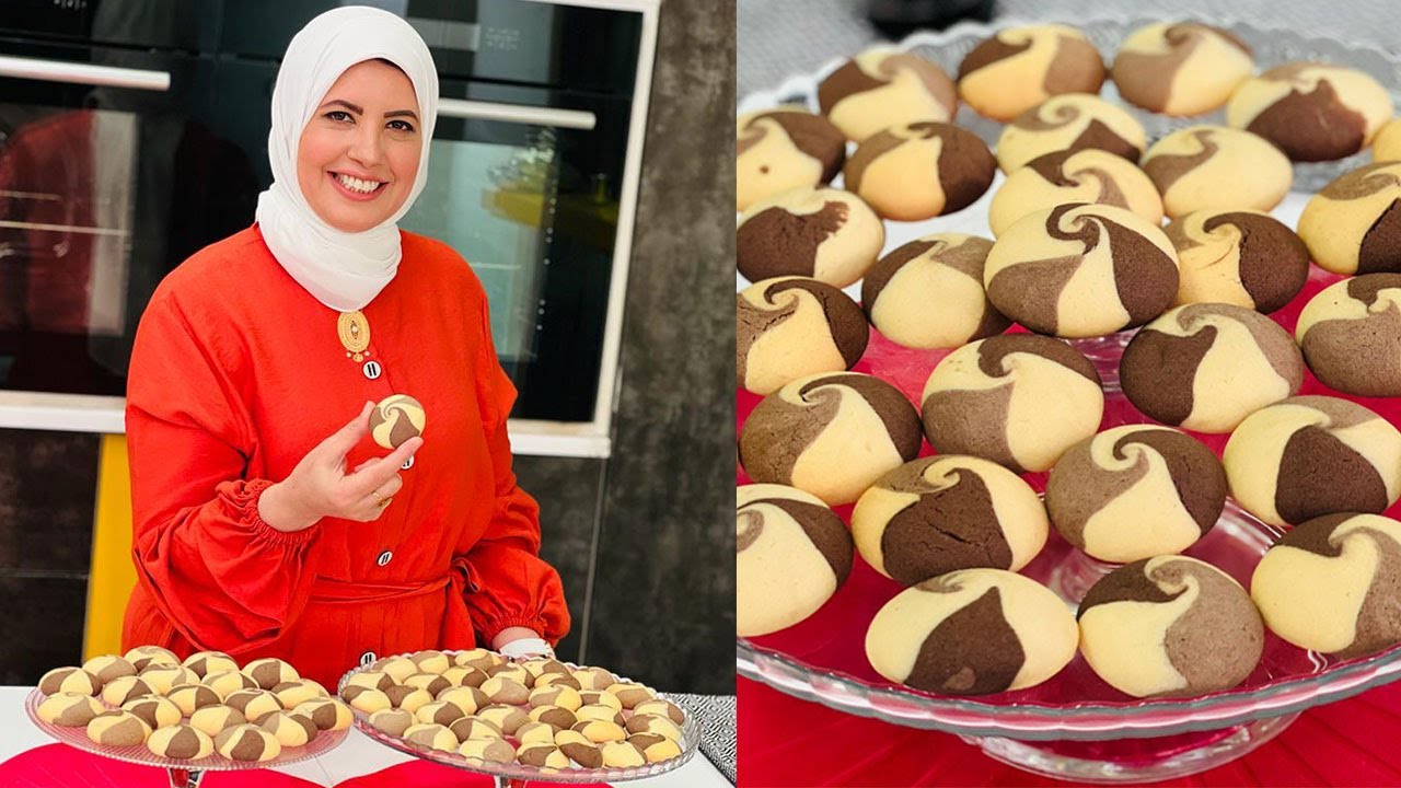 طريقة عمل بسكويت حلزوني | العزومة مع الشيف فاطمة أبو حاتي
