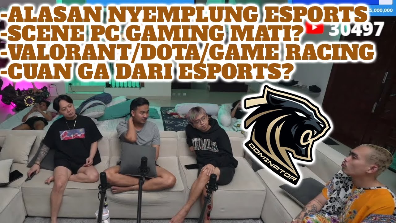 ALASAN PAPIPUL BIKIN DOMINATOR ESPORTS | GAJI PLAYER DOTA FANTASTIS