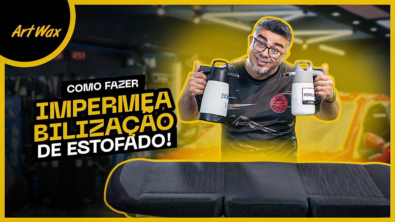 Como Fazer a Impermeabilização de Estofados do Jeito Certo - Passo a passo Completo
