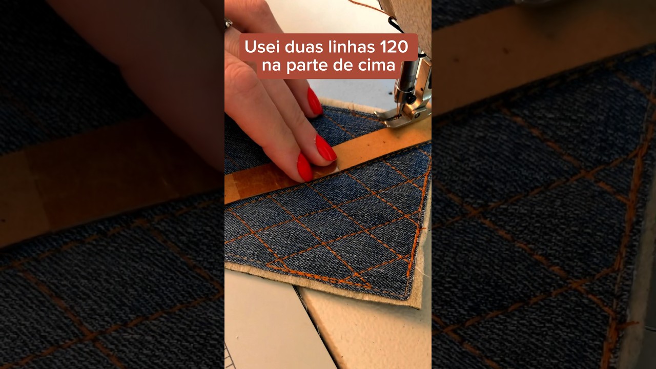 Matelass&ecirc; F&aacute;cil com T&eacute;cnica da R&eacute;gua #costuraf&aacute;cil