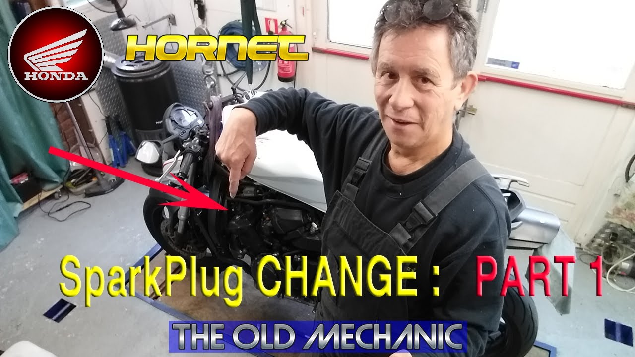 Honda Hornet 600 Honda 599 Sparkplug Change Easy...? [-PART 1-]