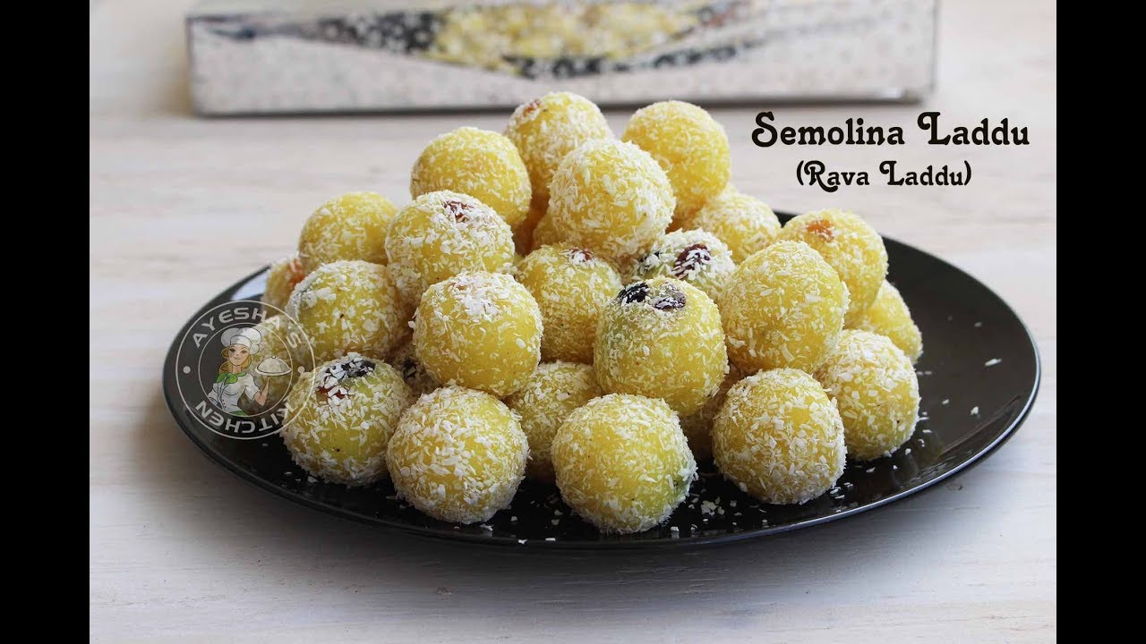 Rava laddoo/റവ പാൽ ലഡൂ/Semolina laddu/ semolina milk ladoo / Ayeshas kitchen sweets