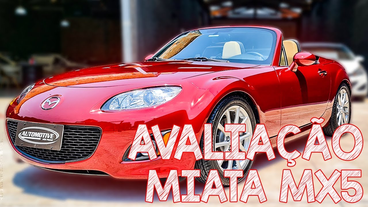 Avaliação Mazda Miata MX5 2011 - um Conversível esportivo sem lugar pra sogra!