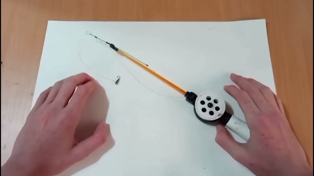 Как новичку оснастить и собрать зимнюю удочку для рыбалки!