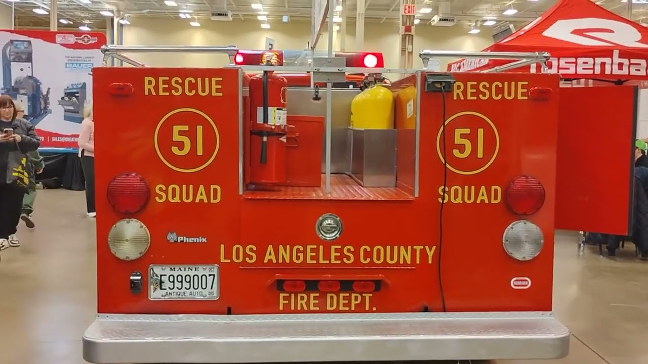 Replica 1972 Squad 51 Emergency tv show