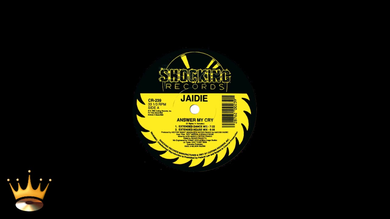 Jaidie - Answer My Cry (Extended Dance Mix)