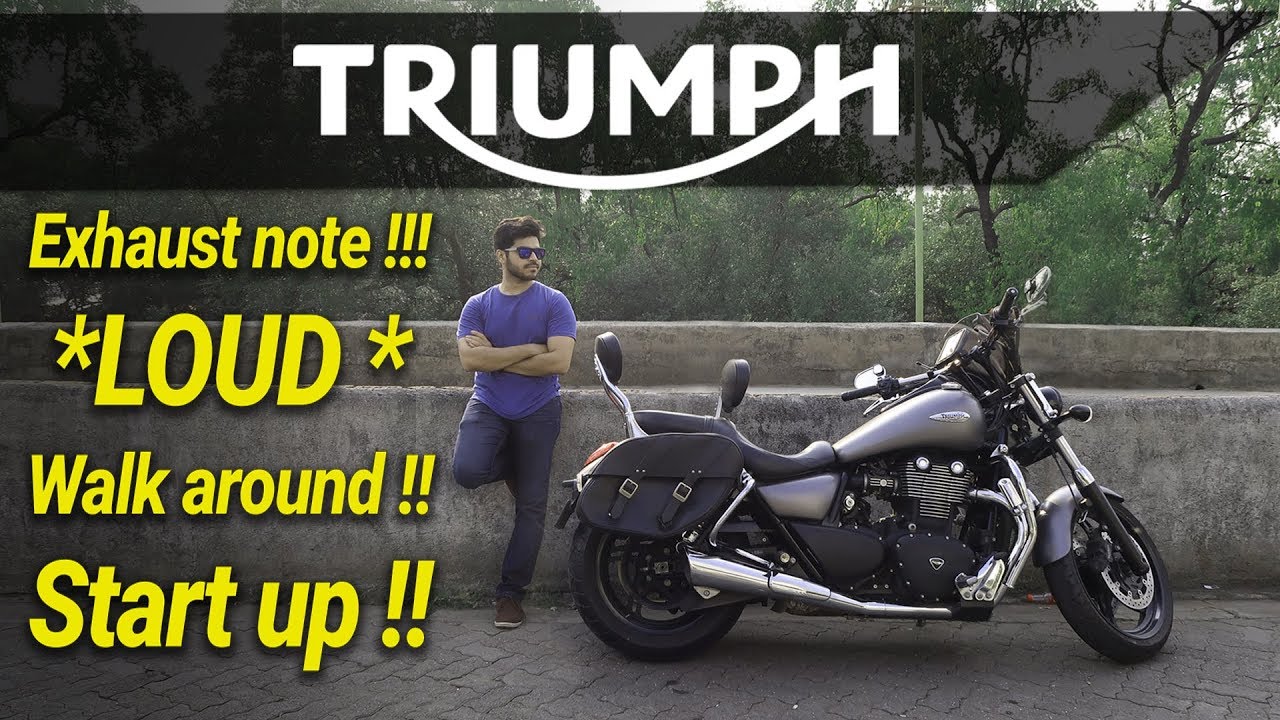 TRIUMPH THUNDERBIRD STORM 1700cc | Exhaust sound !! Walk Around  | FIRE IT UP Ep. 1