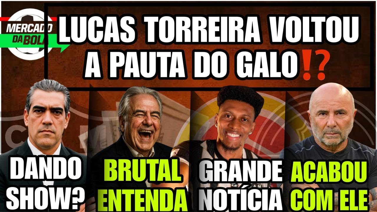 😱TORREIRA VOLTOU A PAUTA?🚨GRANDE NOTICIA🤑FOI BRUTAL❌ESPN  ACABOU COM ELE🩸BRACKS DA SHOW?NOTÍCIA GALO