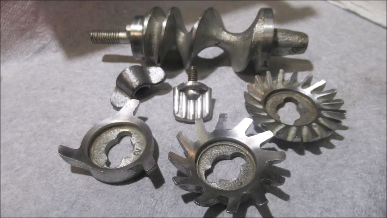 Hand Crank Meat Grinder   Clean & Service