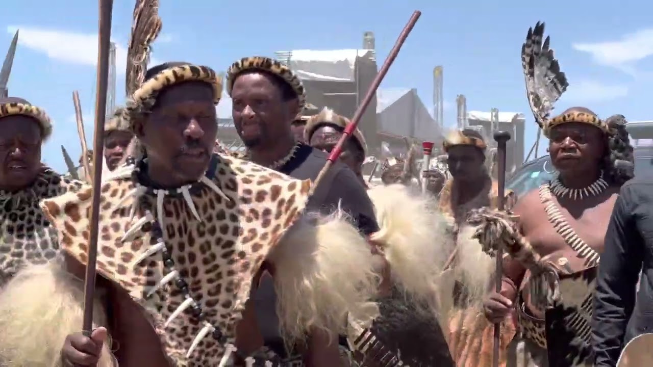 Amabutho arrives at the Battle of iSandlwana