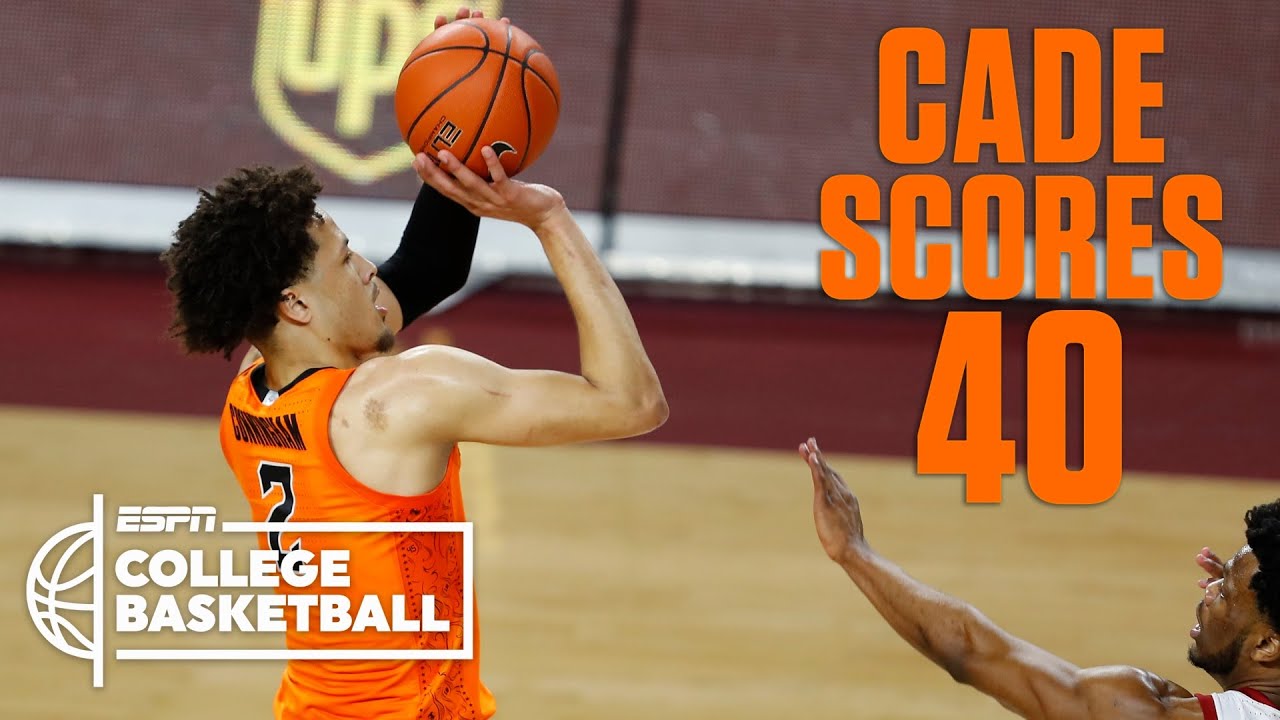 Cade Cunningham GOES OFF for 40 points against Oklahoma [HIGHLIGHTS} | ESPN College Basketball