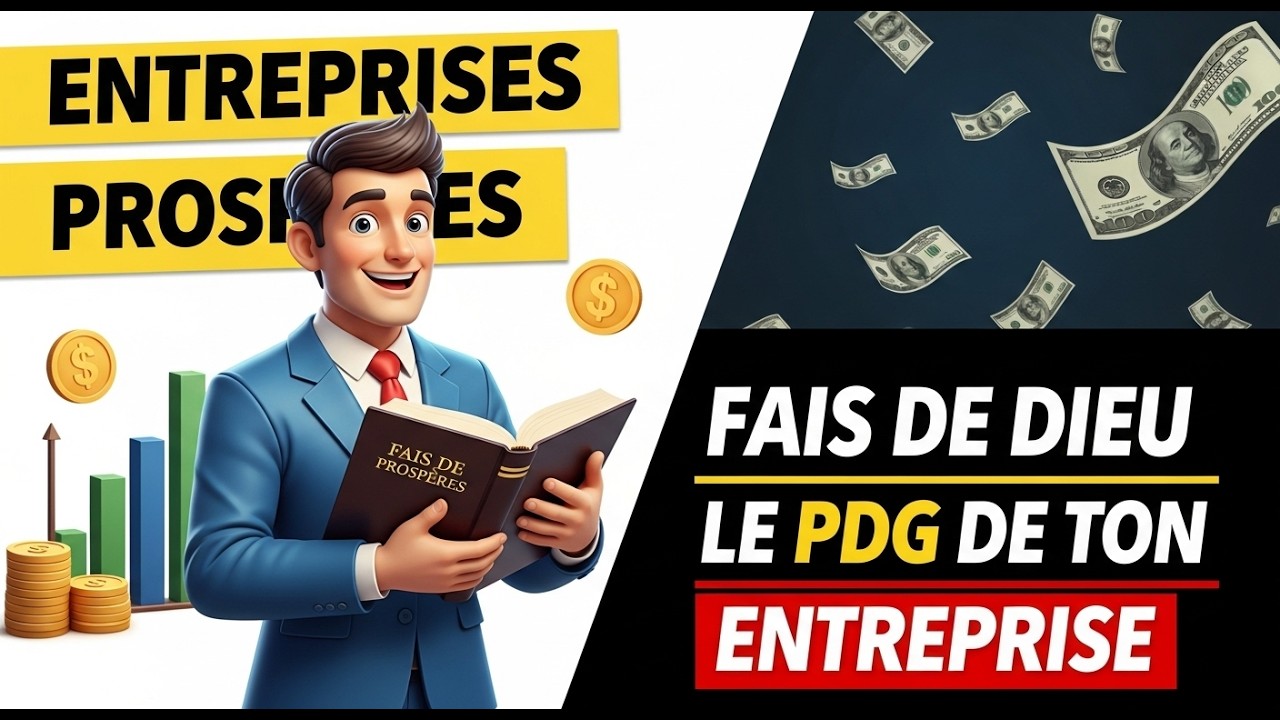 Pourquoi DIEU Veut que Tu LANCES une ENTREPRISE | Selon la BIBLE