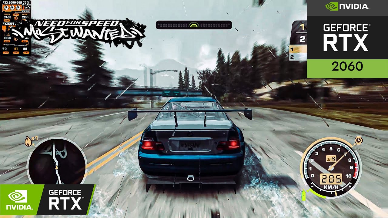 Need For Speed : Most Wanted Remastered Ultra Graphics | Blacklist - 1