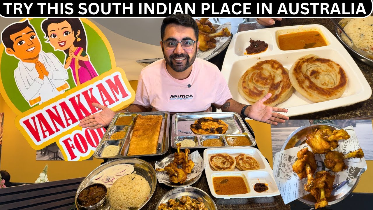 South Indian Street Food in Australia | Vanakkam Foods #indiansinaustralia