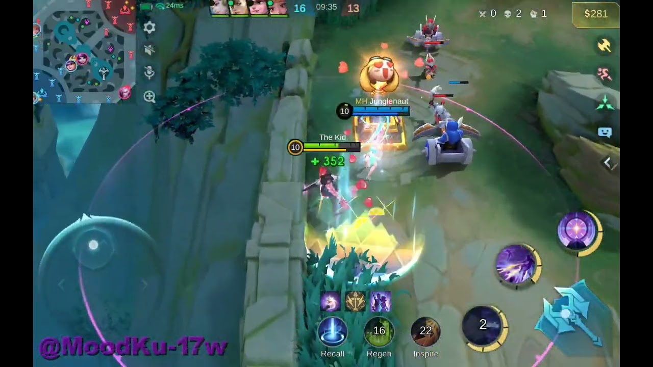 Bermain santai dengan lesley