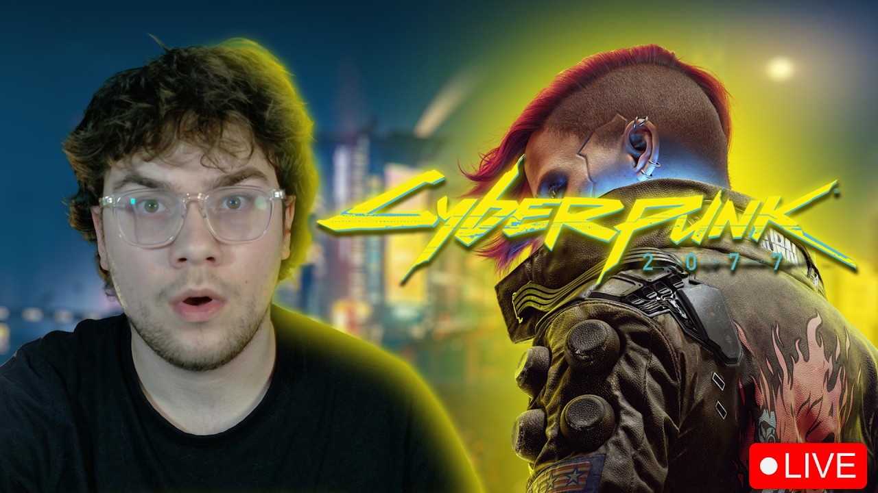 Playing Cyberpunk 2077 for the first time - shorts stream