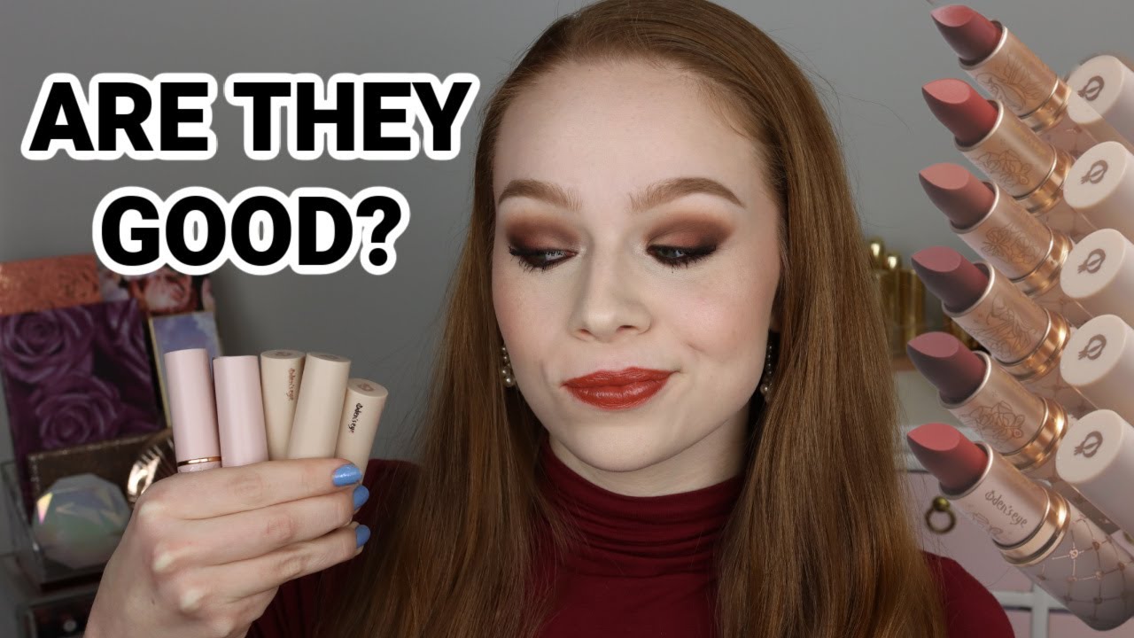 Oden’s Eye Lipsticks Review + Lip Swatches | Comparable to Lisa Eldridge!?
