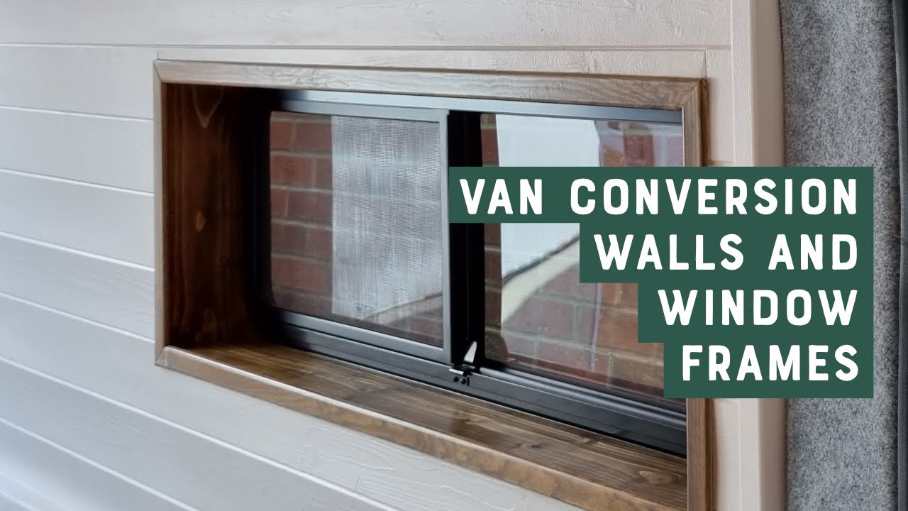 Van Conversion - Cladding, Window Frames, and a Hammock Chair