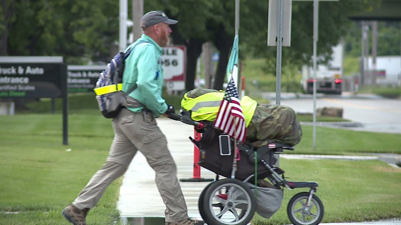 Walking across America