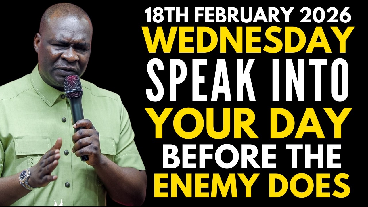 [WEDNESDAY, 18TH FEBRUARY] Speak Into Your Wednesday Before The Enemy Does | Apostle Joshua Selman