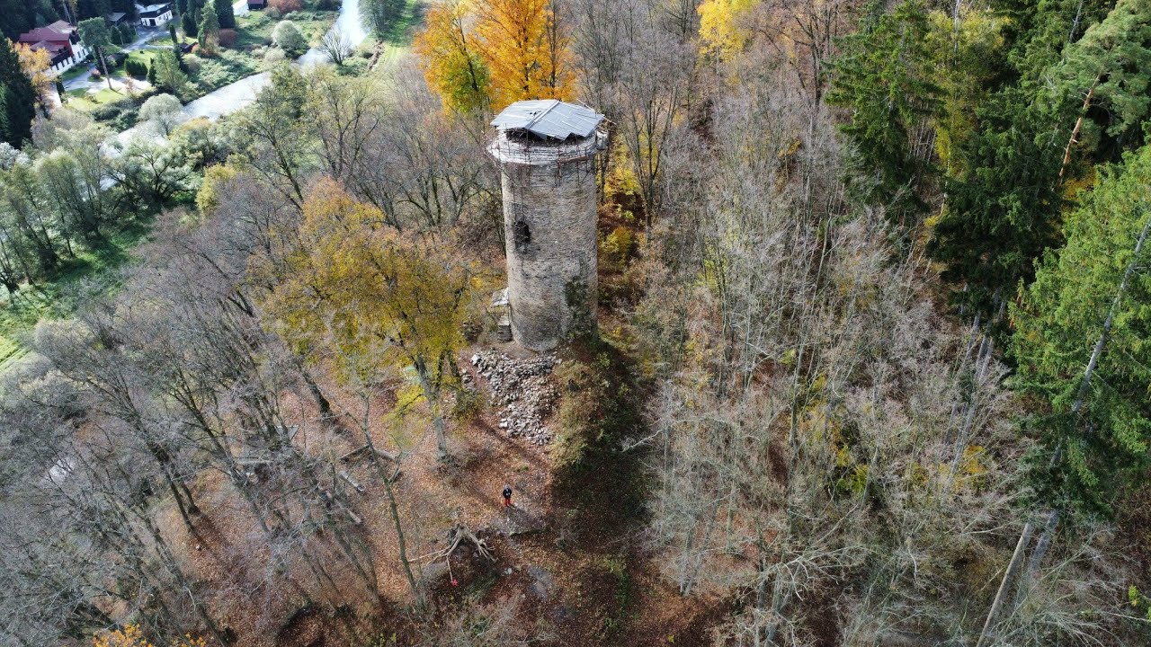 Zřícenina hradu Chřenovice – podzimní klid nad Sázavou 25.10.2025