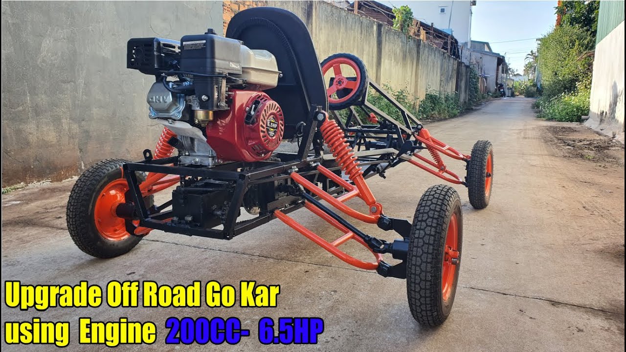 Off Road Go Kart using Engine 200cc - 6 5HP(Upgrade)