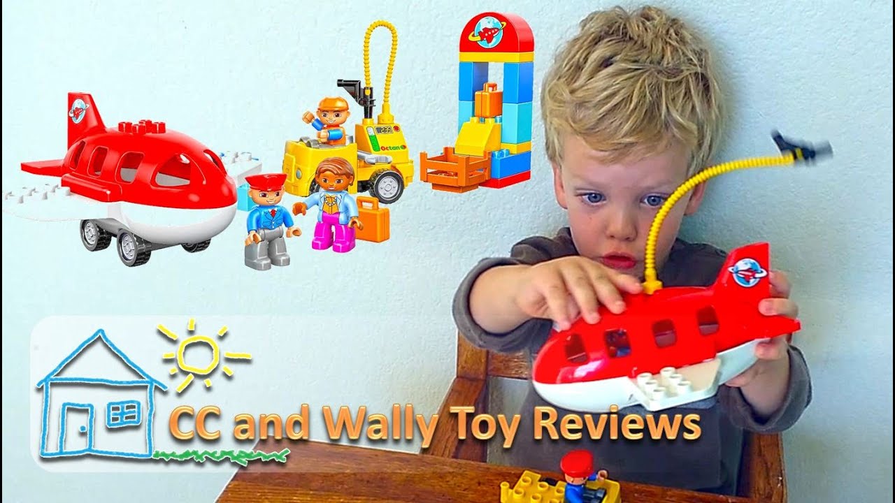 Lego Airport Lego Duplo 10590 - CC and Wally Toy Reviews