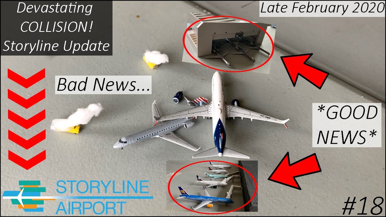 *DEVASTATING COLLISION!* | Gemini Jets Storyline Airport update - S1 | Ep. 19 (UNREAL)