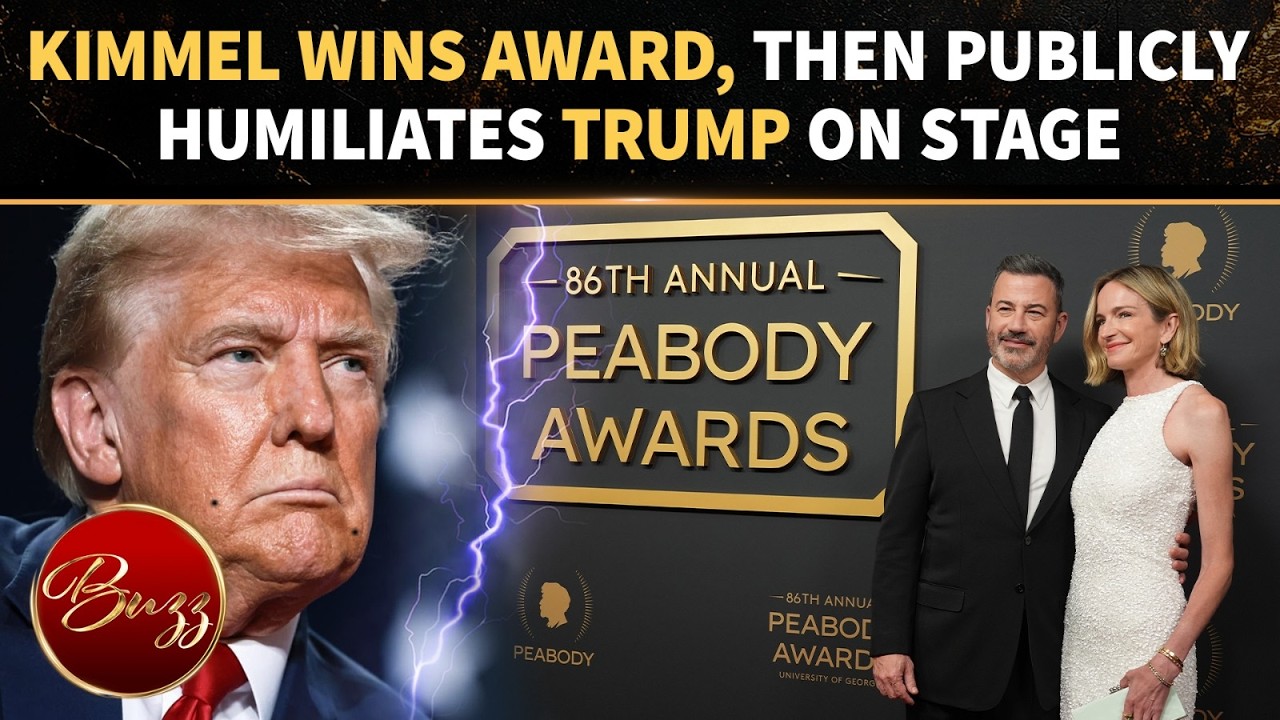 'Never Felt Dumber Than...': Kimmel Accepts Prestigious Honor, Delivers SCATHING Message About Trump