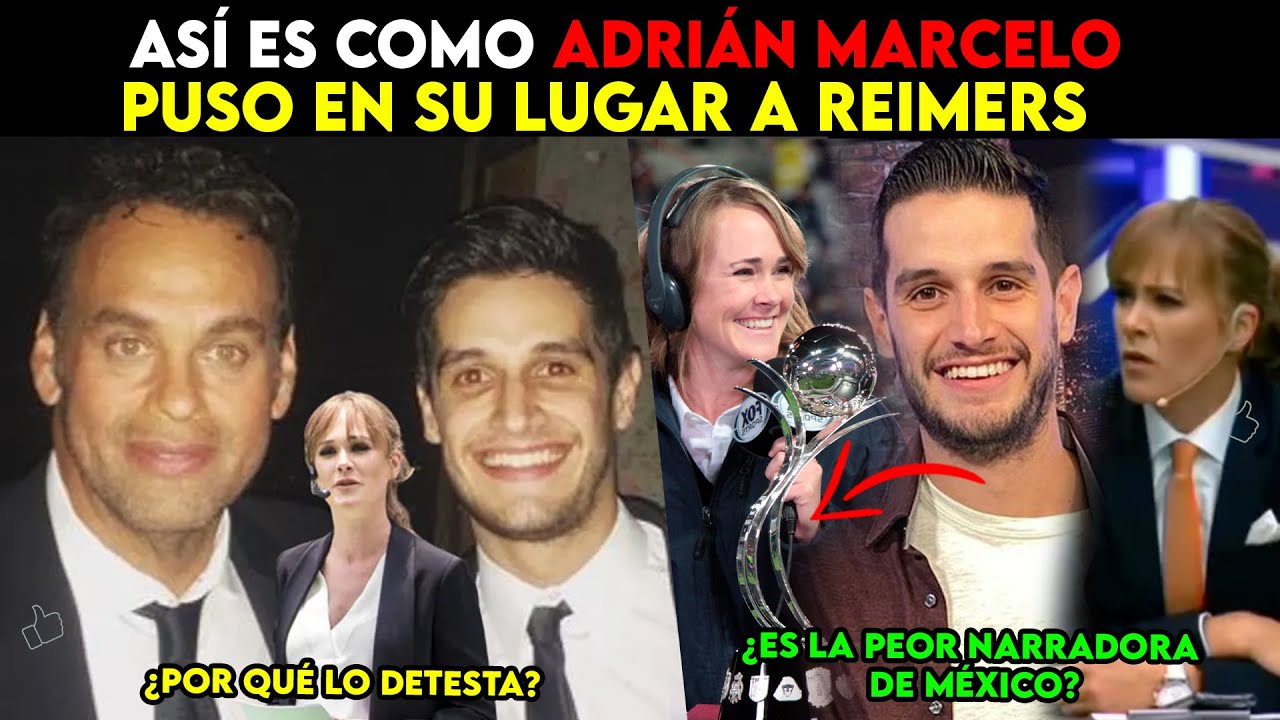 Así es como Adrián Marcelo puso en su lugar a Reimers.