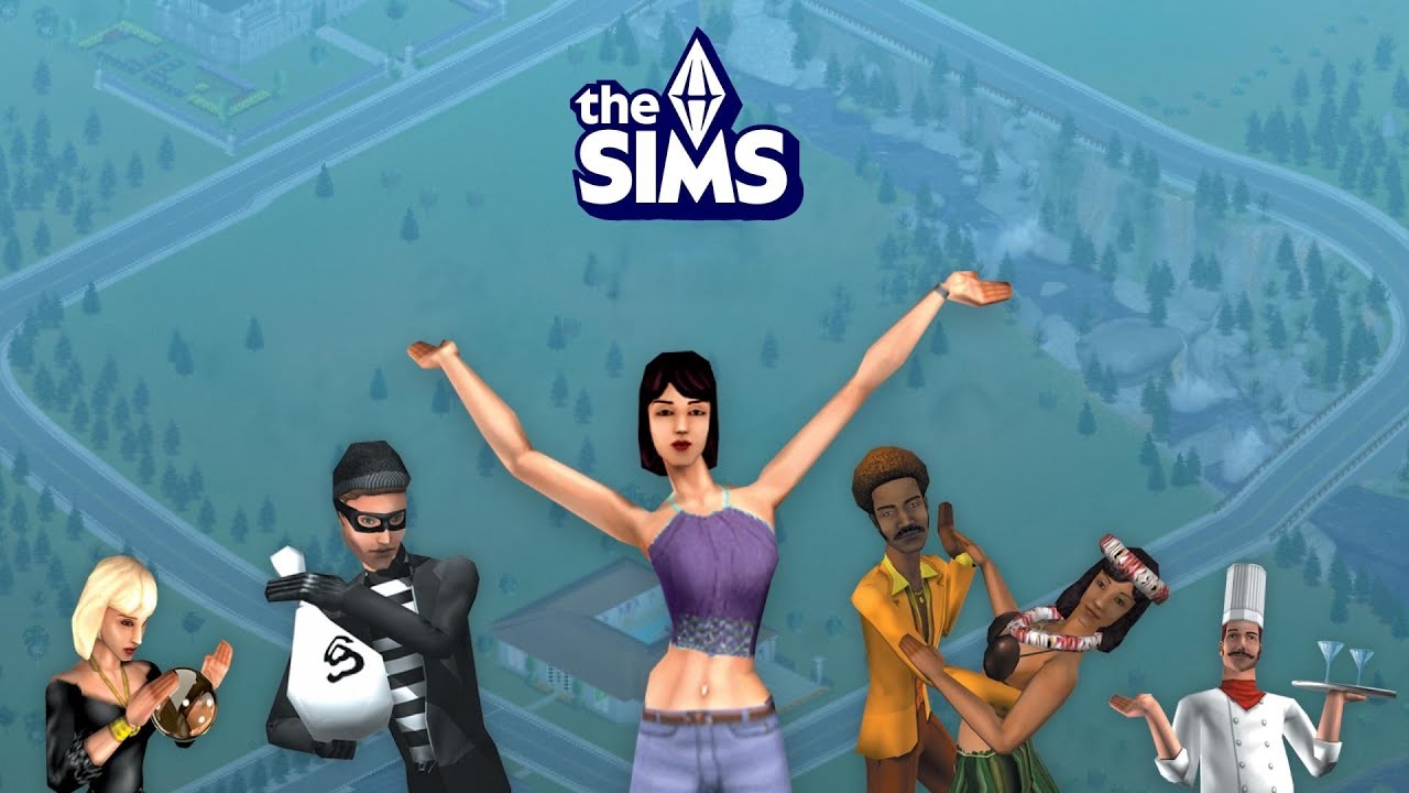 Retro Simsy - The Sims 1 #12: Prezent Od Dżina i Malutki Koteczek 😍