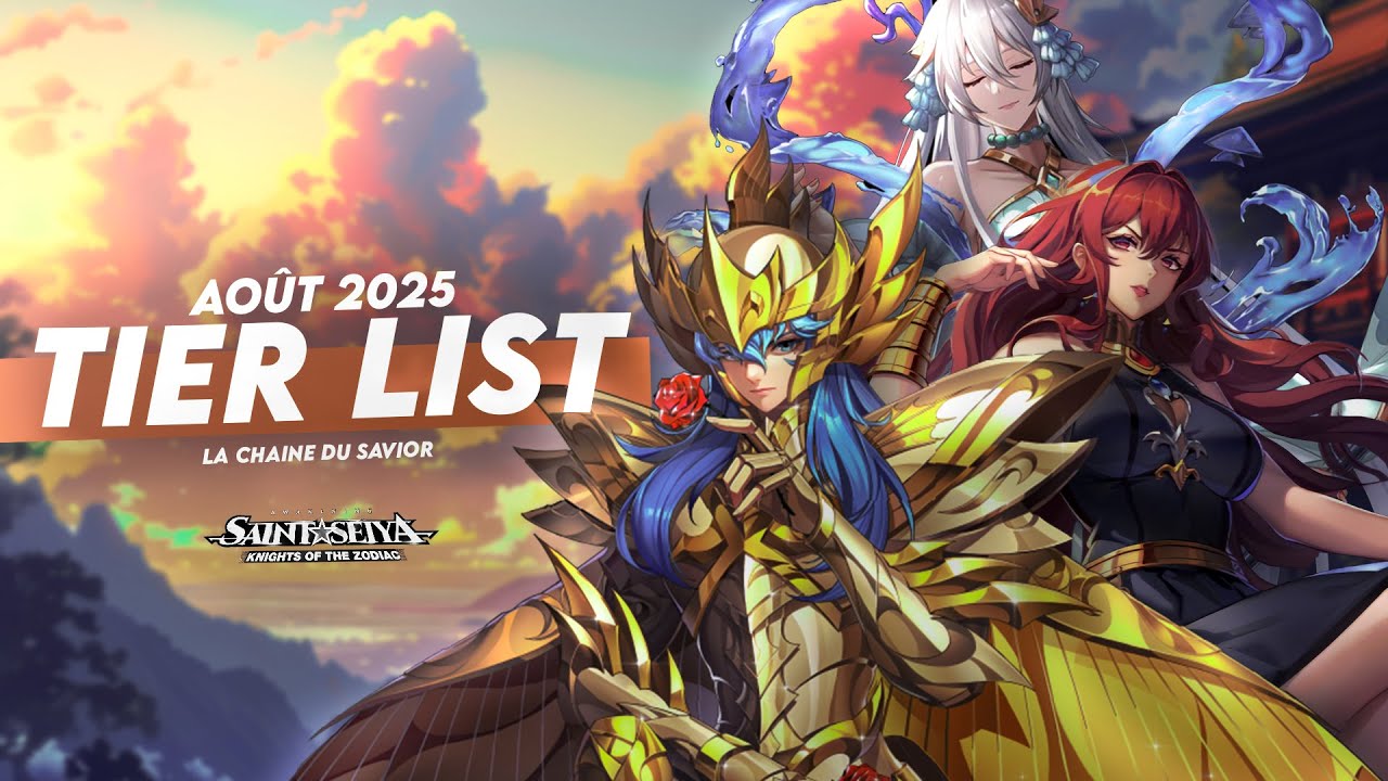 ⚡ TIER LIST SSA AOUT 2025 les meilleurs persos de la meta #saintseiyaawakening  #saintseiyakotz #ssa