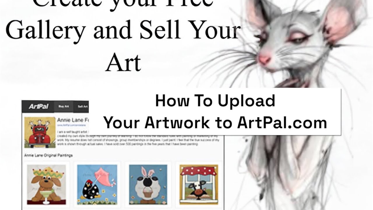 How to Upload Your Artwork to Artpal.com for Free
