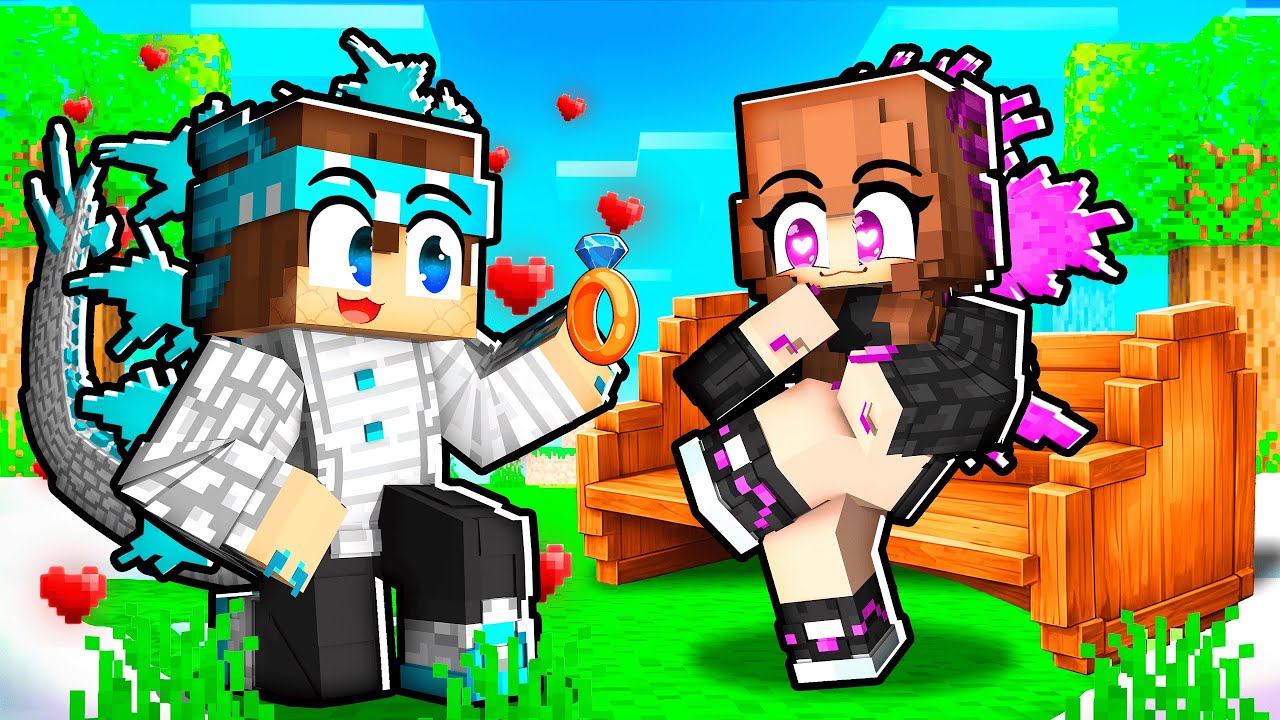 O GAROTO SHIMO está NAMORANDO no Minecraft!