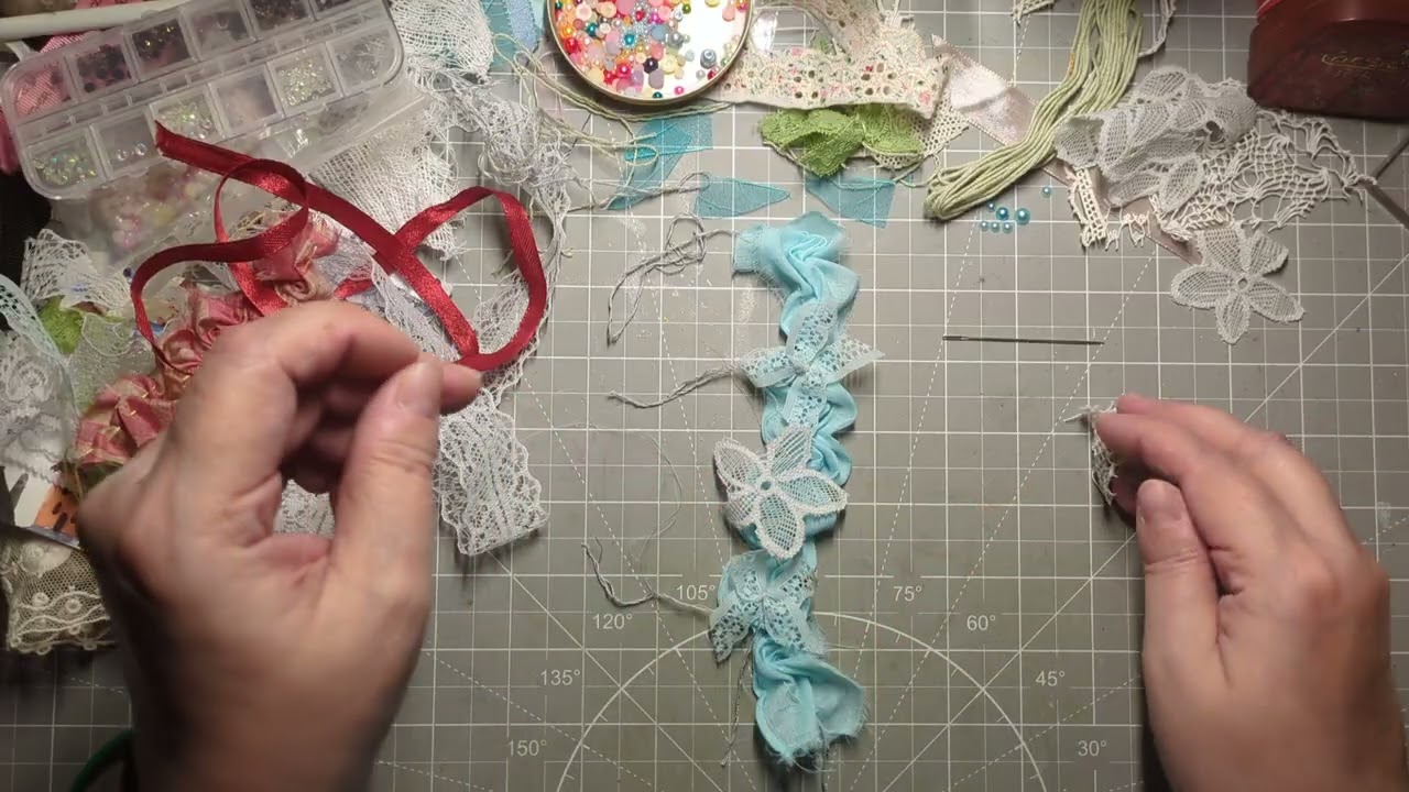 Let's have a play with fabric