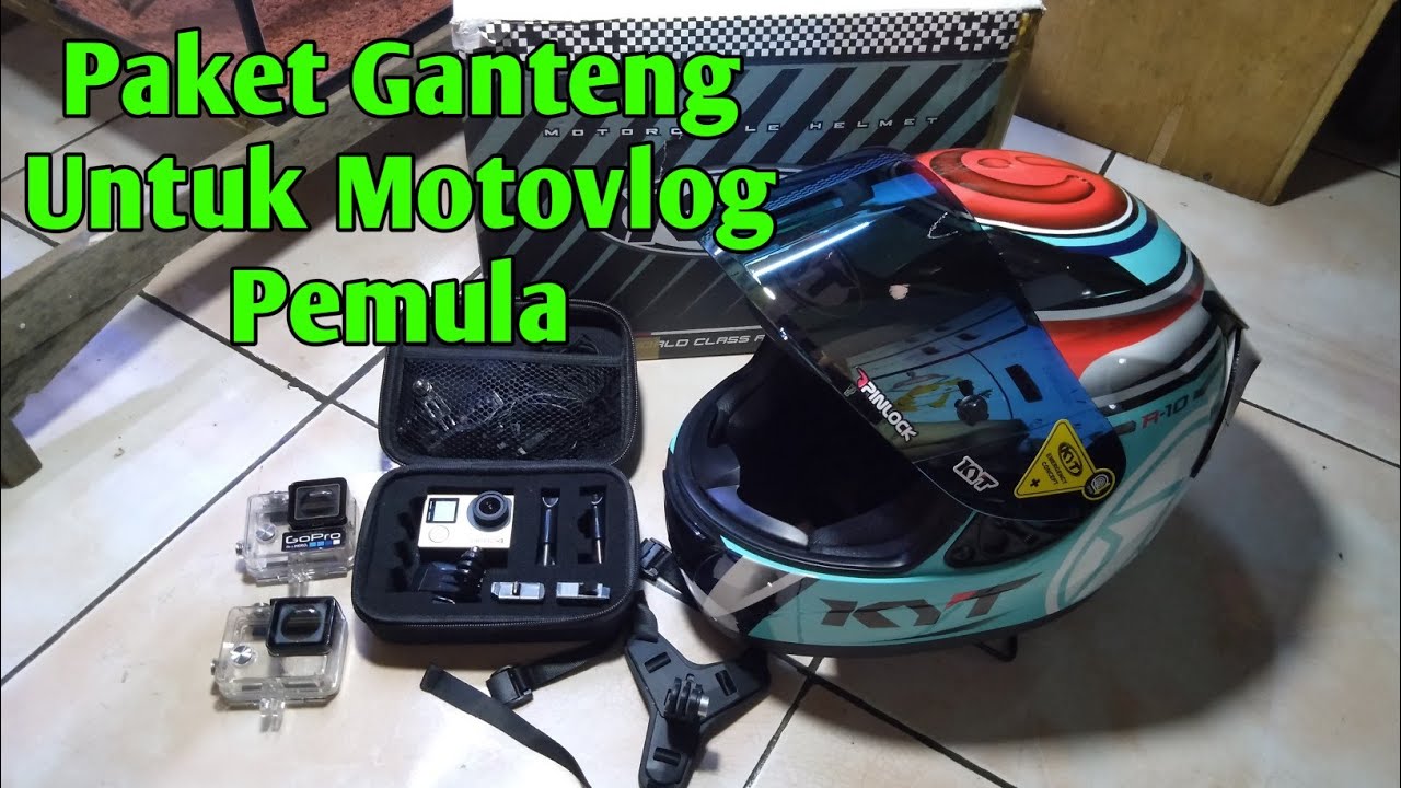 REVIEW PAKET MOTOVLOG UNTUK PEMULA